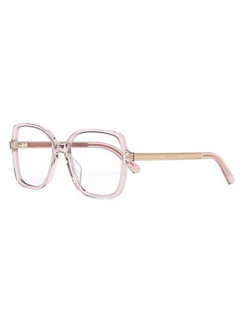 Dior DiorSpiritO 56MM Square Optical Glasses .